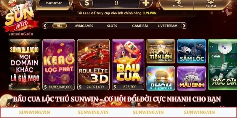 Bầu Cua Lộc Thú Sunwin - Cơ Hội Đổi Đời Cực Nhanh Cho Bạn