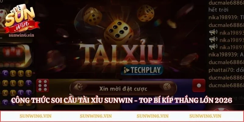 Công Thức Soi Cầu Tài Xỉu Sunwin - Top Bí Kíp Thắng Lớn 2026