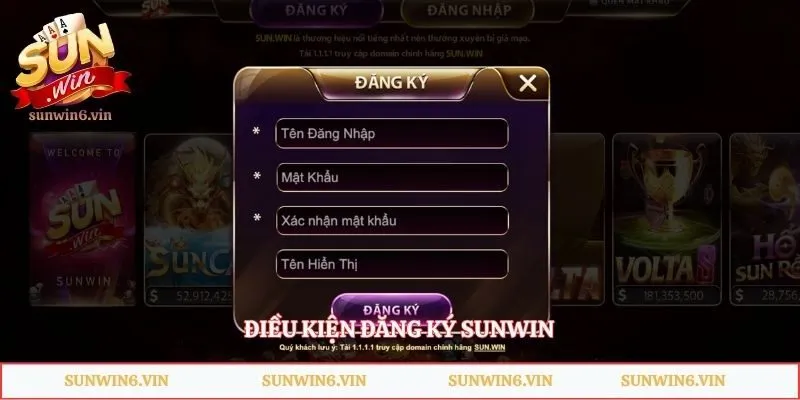 Đăng Ký Sunwin - Hướng Dẫn Các Bước Thực Hiện Chi Tiết 1 Điều kiện đăng ký Sunwin