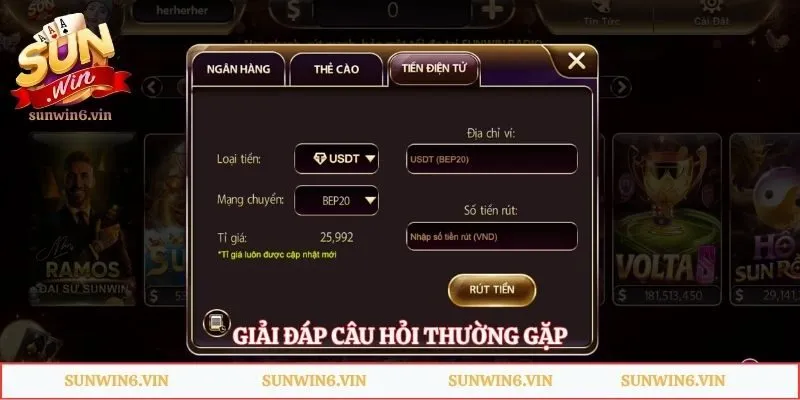 Rút Tiền Sunwin - Quy Trình Thực Hiện Và Lưu Ý Quan Trọng 5 Giải đáp câu hỏi thường gặp