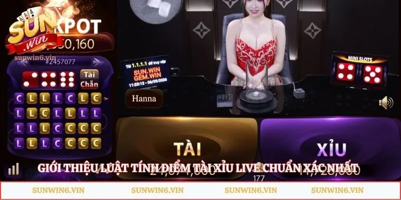 Tài Xỉu Live Sunwin - Bật Mí Mẹo Săn Tiền Thưởng Đỉnh Cao 2 Giới thiệu luật tính điểm tài xỉu Live chuẩn xác nhất