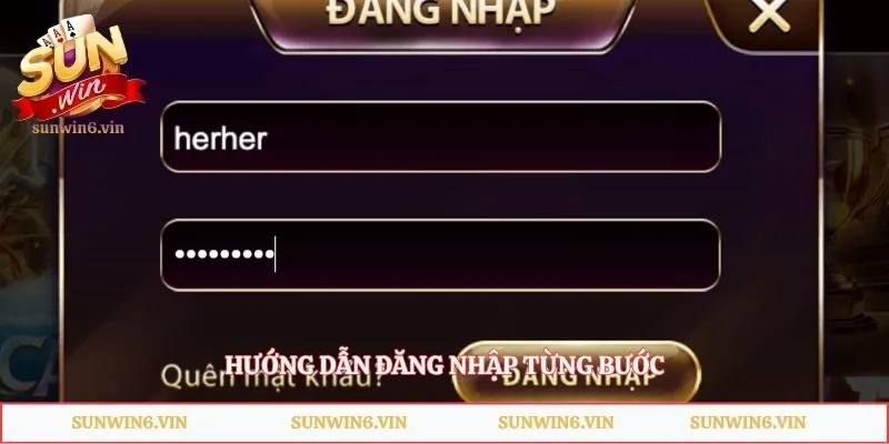 Đăng Nhập Sunwin - Bỏ Túi Cách Truy Cập Tài Khoản Nhanh 2 Hướng dẫn đăng nhập từng bước