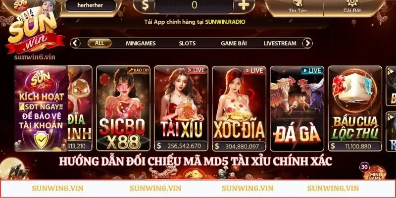 Hướng dẫn đối chiếu mã MD5 tài xỉu chính xác
