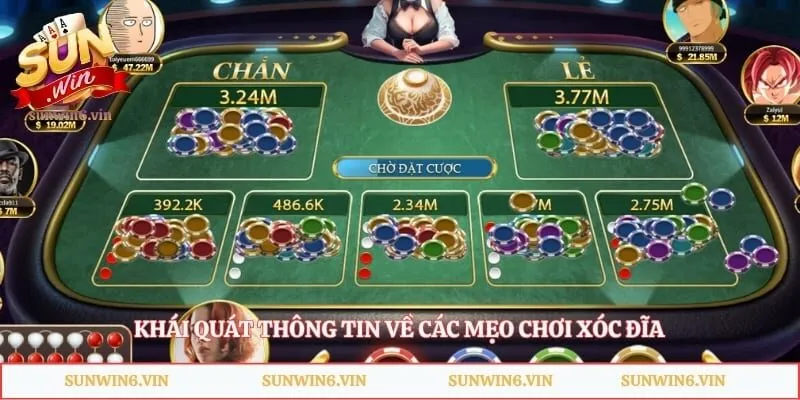 Khái quát thông tin về các mẹo chơi xóc đĩa