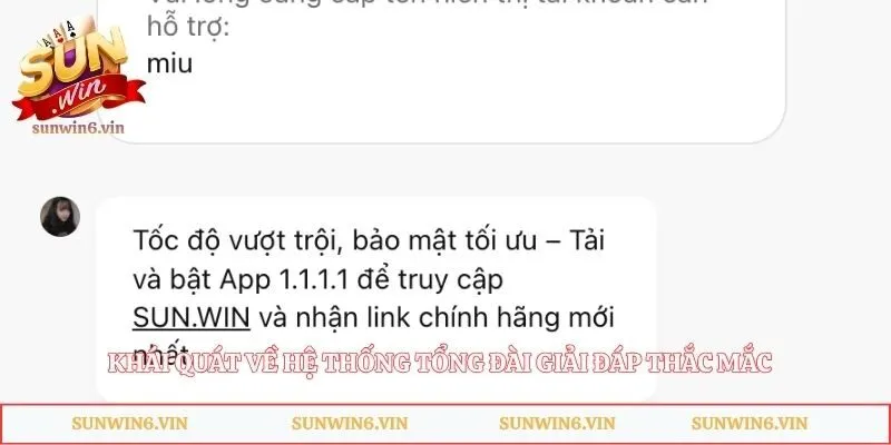 Liên Hệ Sunwin - Bí Quyết Xử Lý Sự Cố Tài Khoản Siêu Tốc 1 Khái quát về hệ thống tổng đài giải đáp thắc mắc