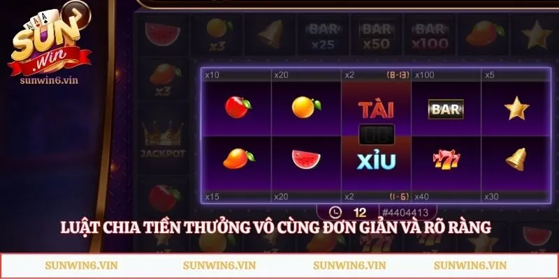 Xèng 777 Sunwin - Siêu Phẩm Đỉnh Cao May Mắn Thắng Lớn 3 Luật chia tiền thưởng vô cùng đơn giản và rõ ràng