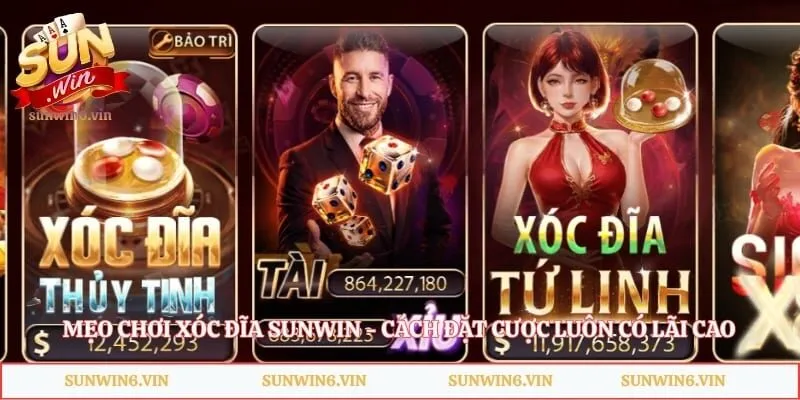 Mẹo Chơi Xóc Đĩa Sunwin - Cách Đặt Cược Luôn Có Lãi Cao