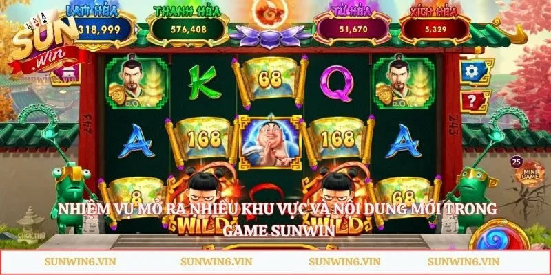 Na Tra Ma Đồng Giáng Thế – Thế Giới Thần Thoại Đặc Sắc 4 Nhiệm vụ mở ra nhiều khu vực và nội dung mới trong game Sunwin