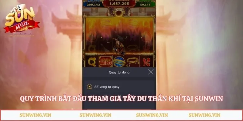 Quy trình bắt đầu tham gia tây du thần khí tại Sunwin