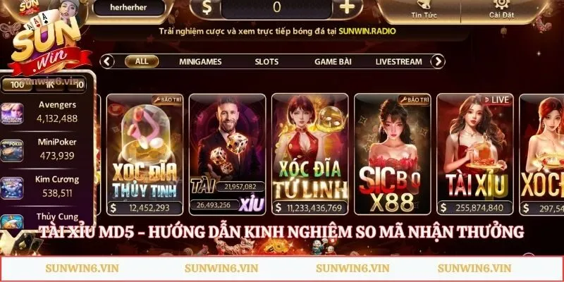 Tài Xỉu MD5 - Hướng Dẫn Kinh Nghiệm So Mã Nhận Thưởng