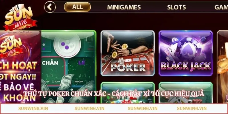 Thứ Tự Poker Chuẩn Xác - Cách Bắt Xì Tố Cực Hiệu Quả