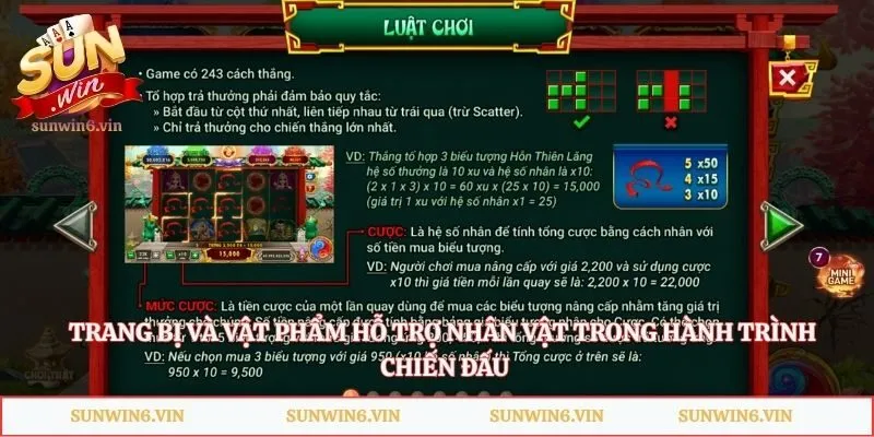 Na Tra Ma Đồng Giáng Thế – Thế Giới Thần Thoại Đặc Sắc 3 Trang bị và vật phẩm hỗ trợ nhân vật trong hành trình chiến đấu